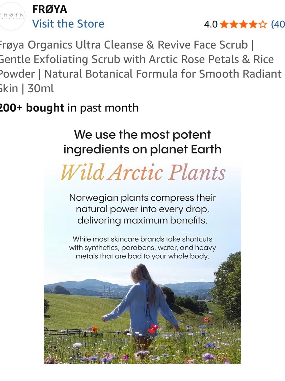 Froya Organics Ultra Cleanse Revive Face Scrub — Brand Nee! - Picture 8 of 8